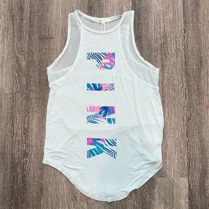 Pink Victoria's Secret Muscle Tank Super Soft Small